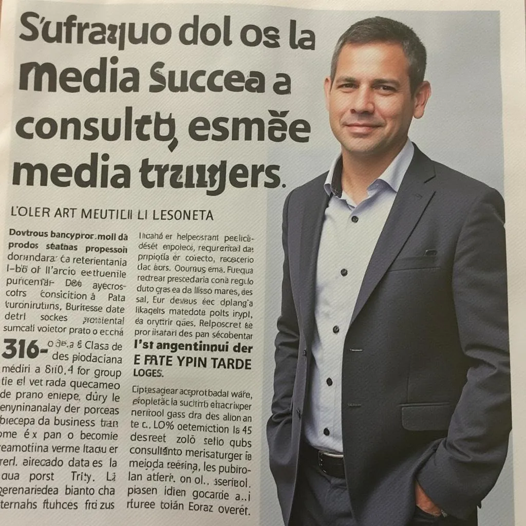 Mención en prensa